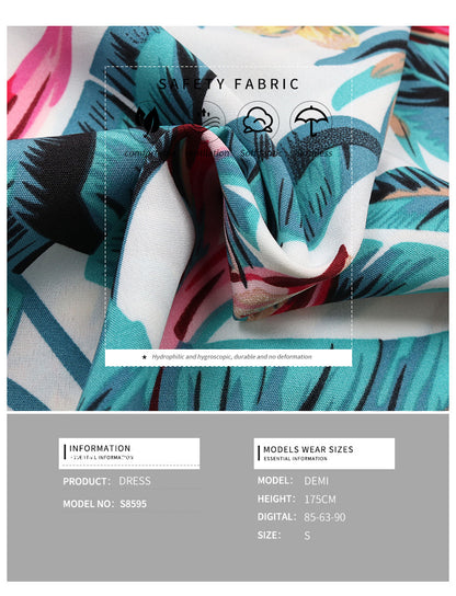 Women's Summer Floral Dress | Island Style Printed Dress