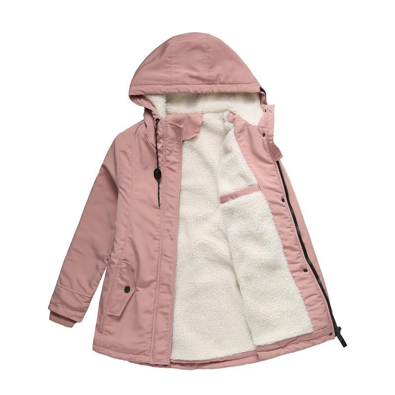 Women's Thick Winter Coat with Hood & Quilted Lining – Warm Puffer Jacket | S–4XL Plus Size - Seldom Seen Styles