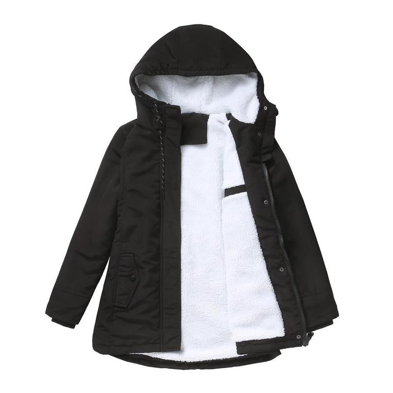 Women's Thick Winter Coat with Hood & Quilted Lining – Warm Puffer Jacket | S–4XL Plus Size - Seldom Seen Styles