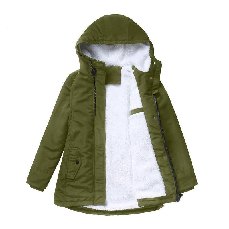 Women's Thick Winter Coat with Hood & Quilted Lining – Warm Puffer Jacket | S–4XL Plus Size - Seldom Seen Styles