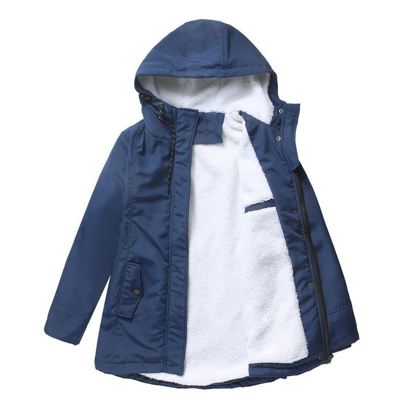 Women's Thick Winter Coat with Hood & Quilted Lining – Warm Puffer Jacket | S–4XL Plus Size - Seldom Seen Styles