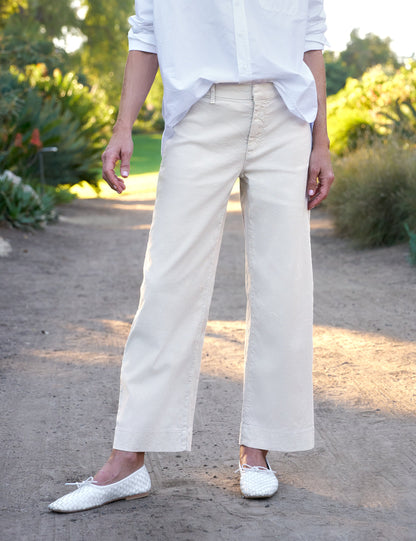 Women's Wide Leg Linen Pants High Waist Flowy Trousers Casual Summer Beach Vacation Outfit