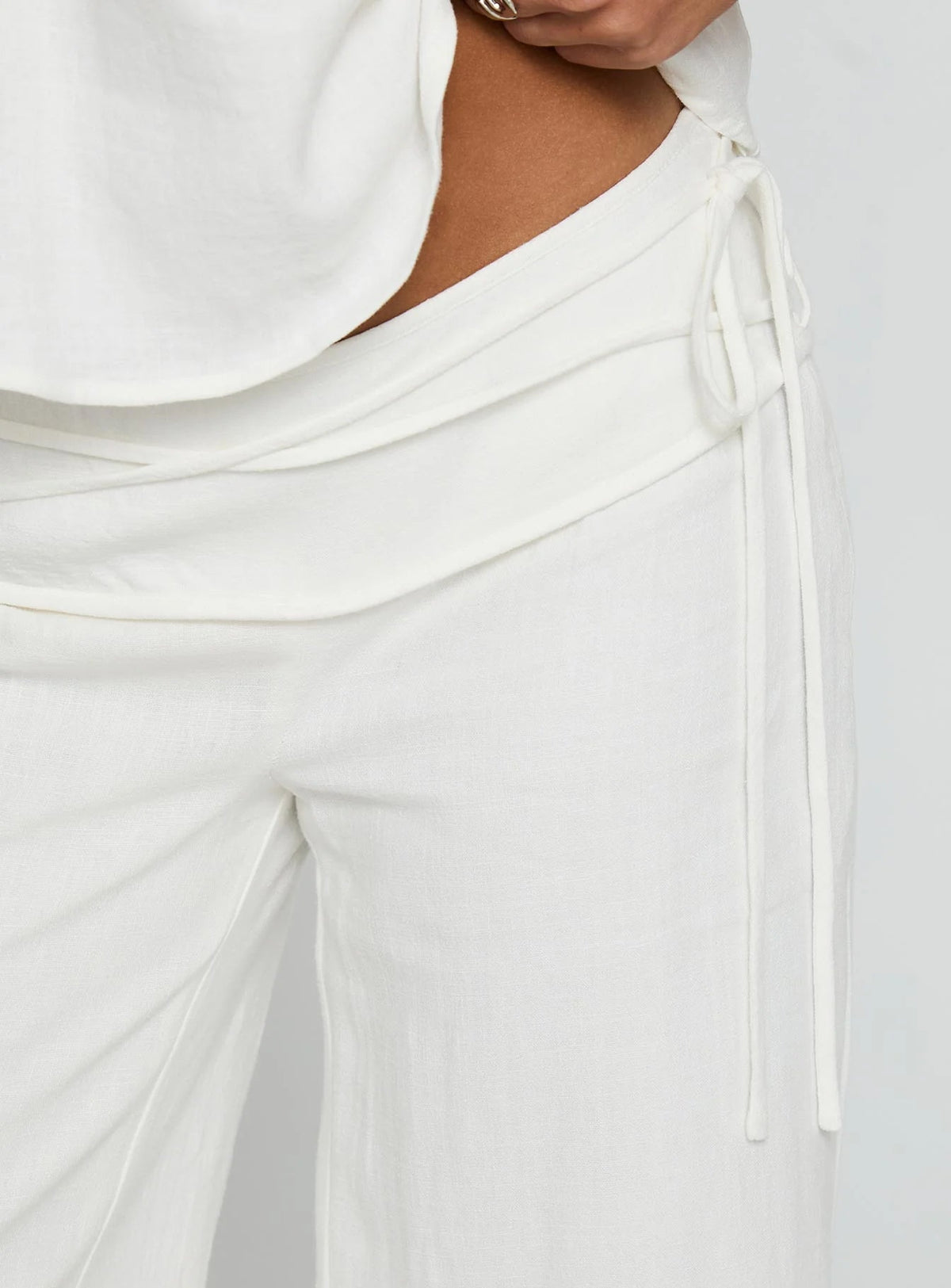 Women's Wide Leg Linen Pants Relaxed Fit High Waist Lightweight Breathable Casual Summer Beach Vacation Boho Trousers | Linen Drift - Seldom Seen Styles