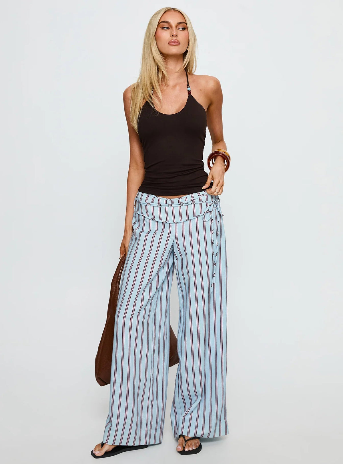 Women's Wide Leg Linen Pants Relaxed Fit High Waist Lightweight Breathable Casual Summer Beach Vacation Boho Trousers | Linen Drift - Seldom Seen Styles