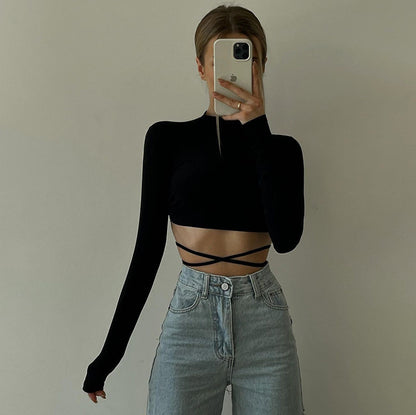 Nouveau crop top décontracté pour femme avec motif zébré à fines bretelles pour l'automne