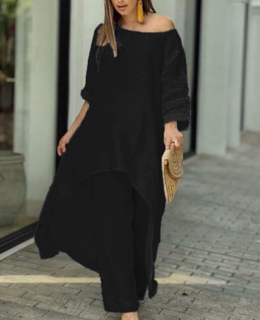 💕Women's Solid Color Linen Fashionable Casual Suit💃💃 - Seldom Seen Styles