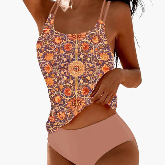 Women’s Underwire Bikini Set with High-Cut Bottom