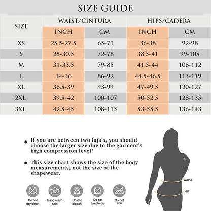 YIANNA Fajas Colombianas Shapewear für Damen, Bauchkontrolle, Ganzkörper-Shapewear, Po-Former mit Reißverschluss im Schritt