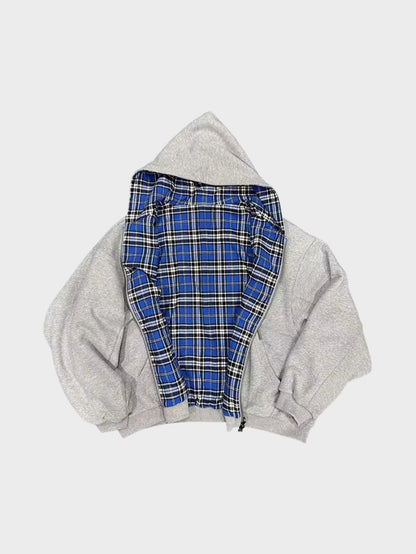 Kapuzenpullover Taliam mit Reißverschluss
