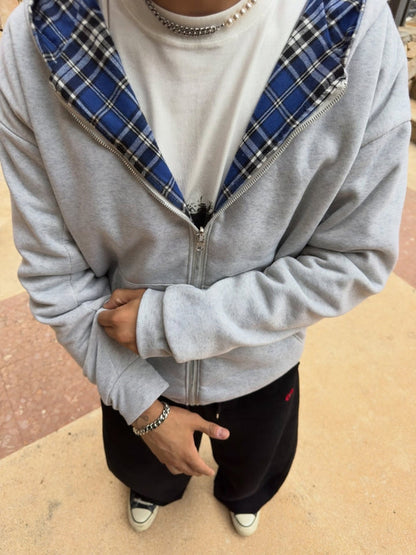 Kapuzenpullover Taliam mit Reißverschluss