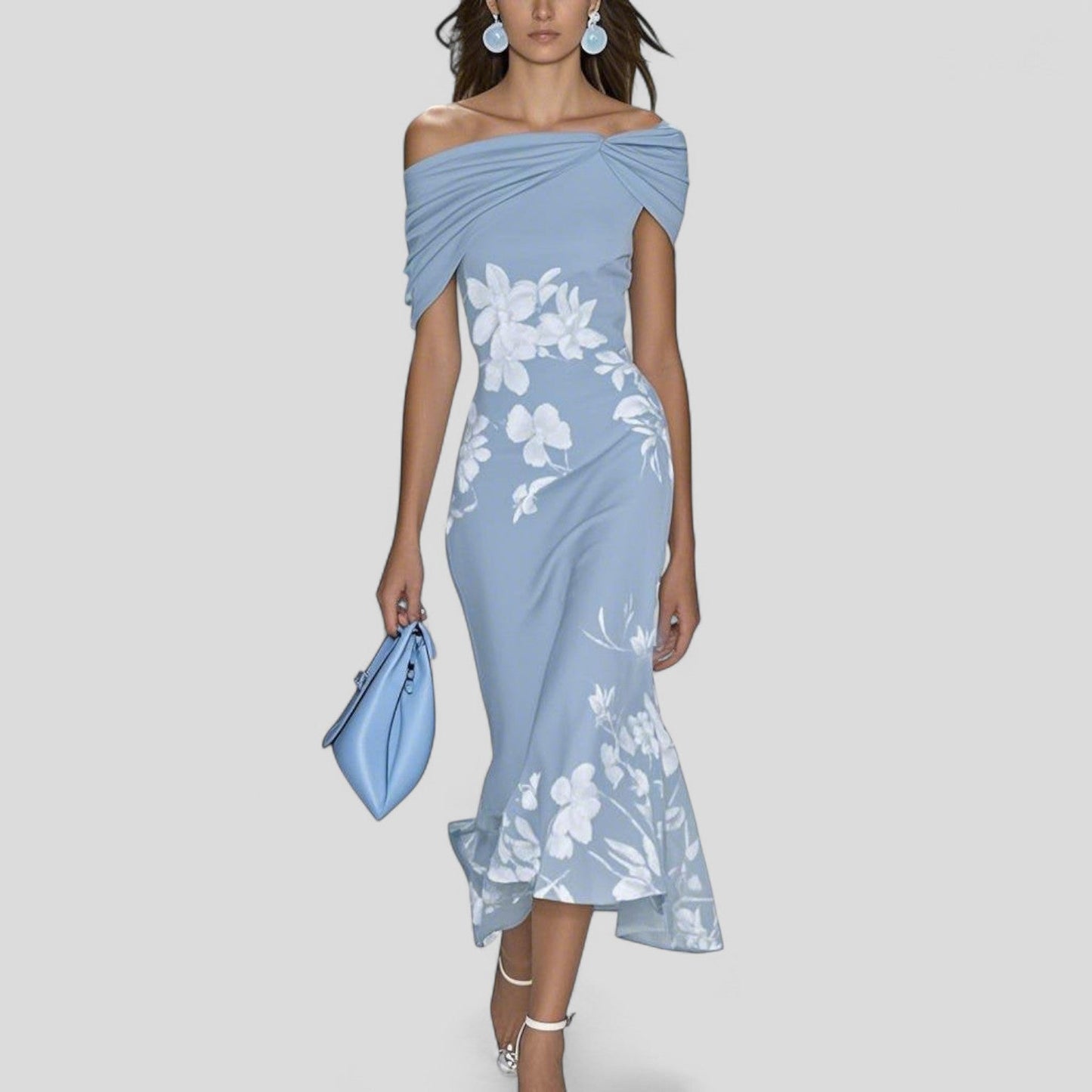 Isabrunel | Elegant Midi Dress - Seldom Seen Styles