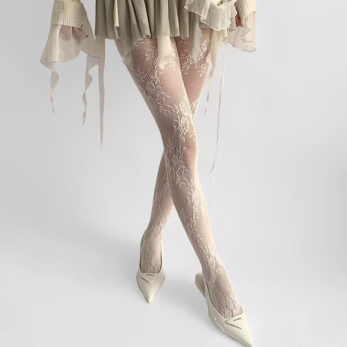 Spring and Autumn Striped Dark Red Millennium Hot-Selling Slimming Stockings Retro Dark Pattern Hot Girl Versatile Thin Pantyhose - Seldom Seen Styles