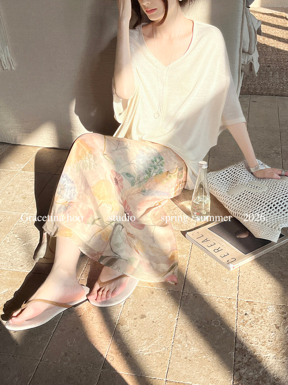 Vintage Oil Painting Floral Print Midi Skirt 100% Polyester Side Zip A-Line Elegant Summer Skirt - Seldom Seen Styles