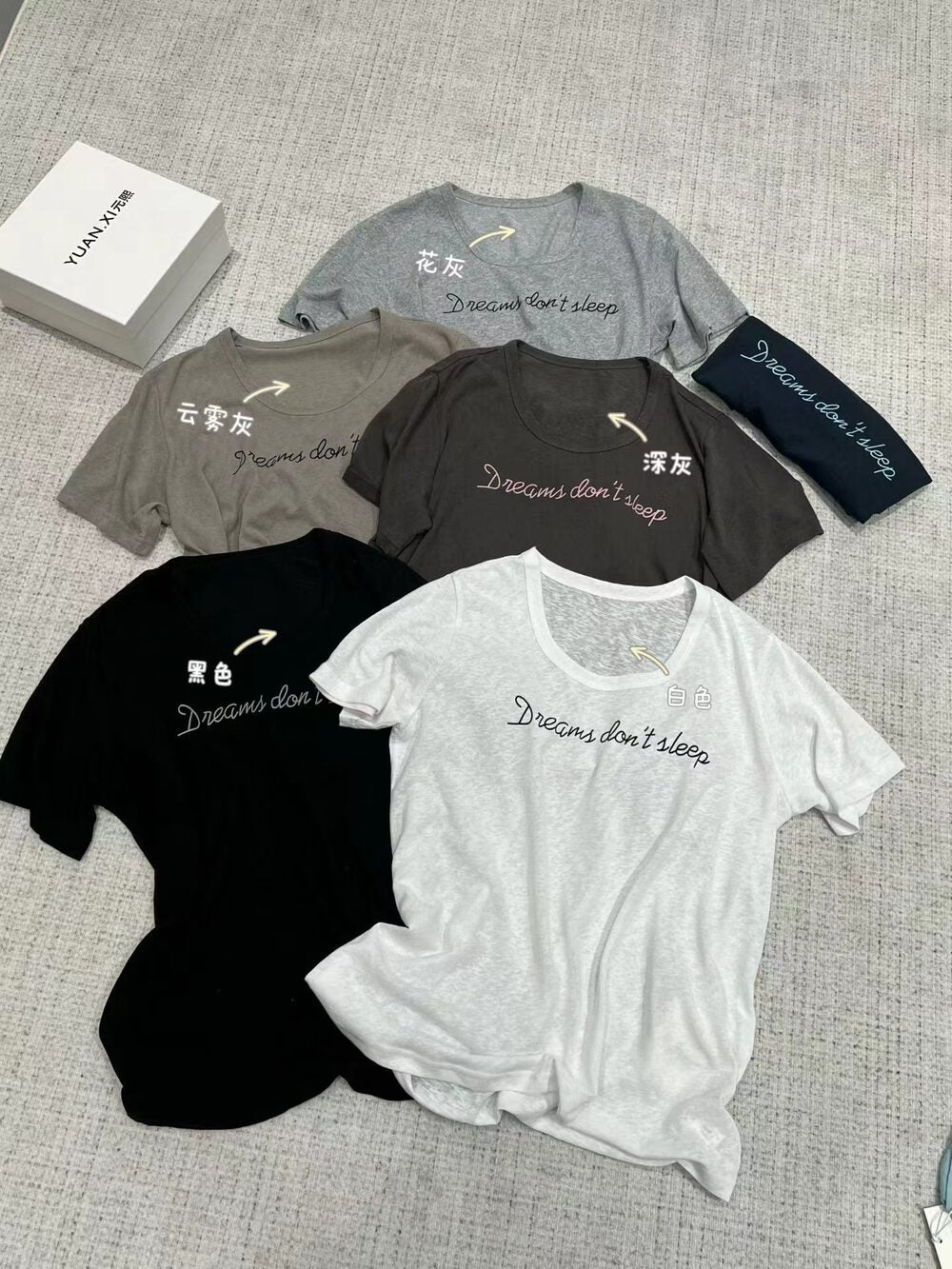 Breathable Linen Feel T-Shirt – Loose Fit U-Neck Casual Lightweight Summer Tee - Seldom Seen Styles