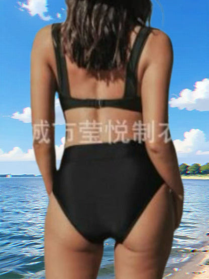 
black swimsuit