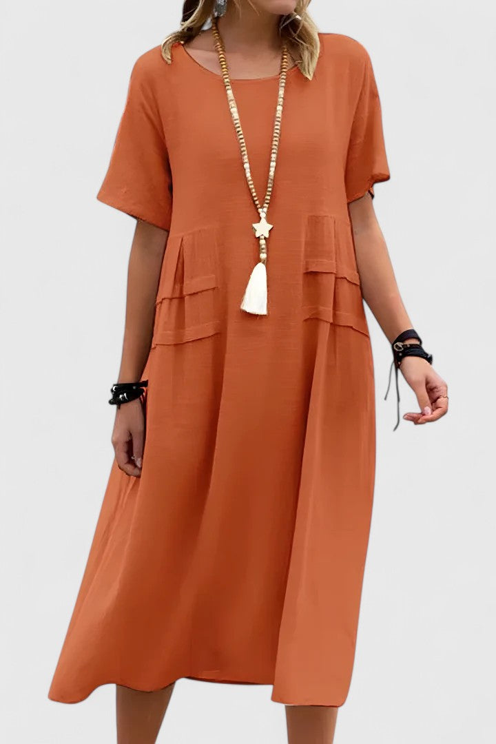 Krystina | Elegant Midi Dress - Seldom Seen Styles