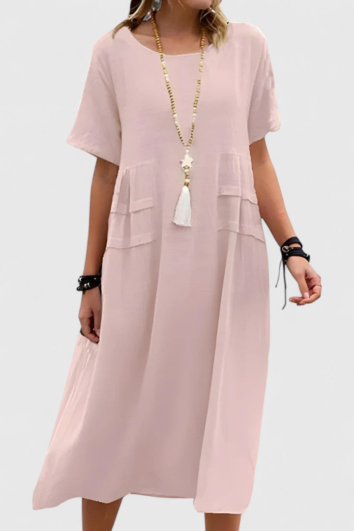 Krystina | Elegant Midi Dress - Seldom Seen Styles
