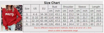Women's Christmas Letter Patched Drop Shoulder Sweater, Casual Long Sleeve Round Neck Jumper for Daily Outdoor Wear, Women Knitwear for Fall