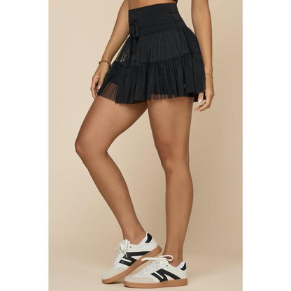 Pirouette Skort – Schwarz