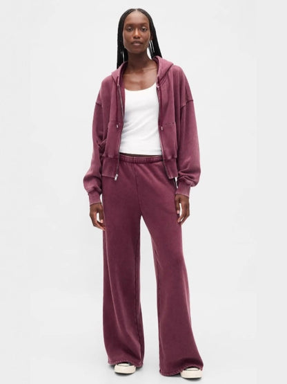 Gap Women's VintageSoft Baggy Wide-Leg Sweatpants