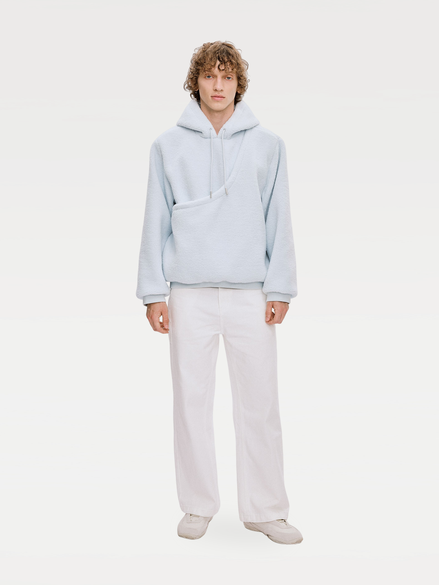 Riikyu【Multi-colour】Kangaroo Pouch Unisex Fleece Hoodie - Seldom Seen Styles