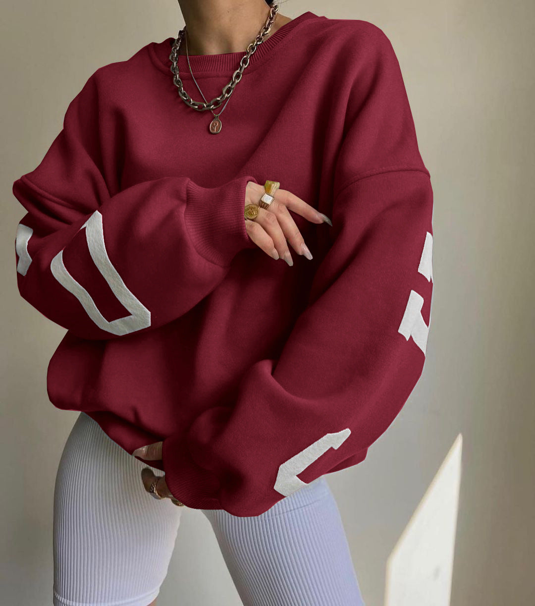 chicago Hoodie 2024 letter print loose hoodie Summer Spring casual sweatshirt hoodie Women's pullover y2k street styleo