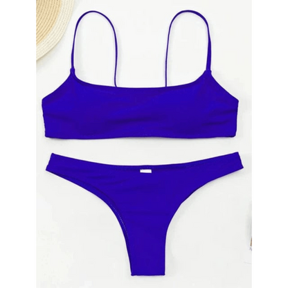 Sexy Sports Bra Push Up Bikini Set