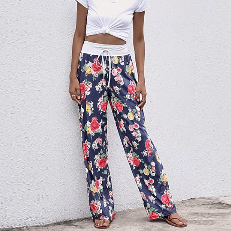Casual Print Sweatpants - Seldom Seen Styles