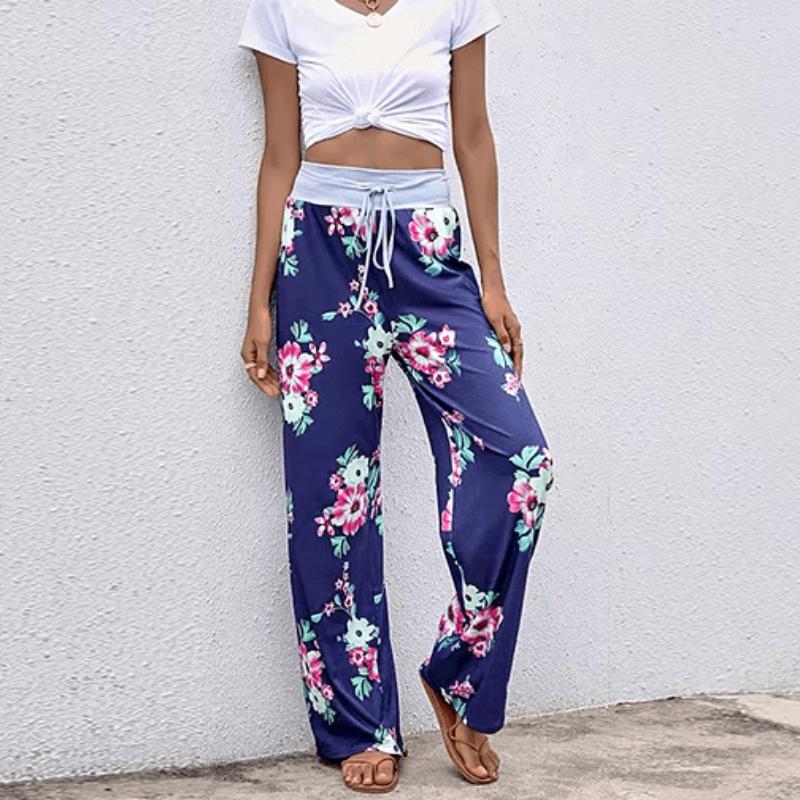 Casual Print Sweatpants - Seldom Seen Styles