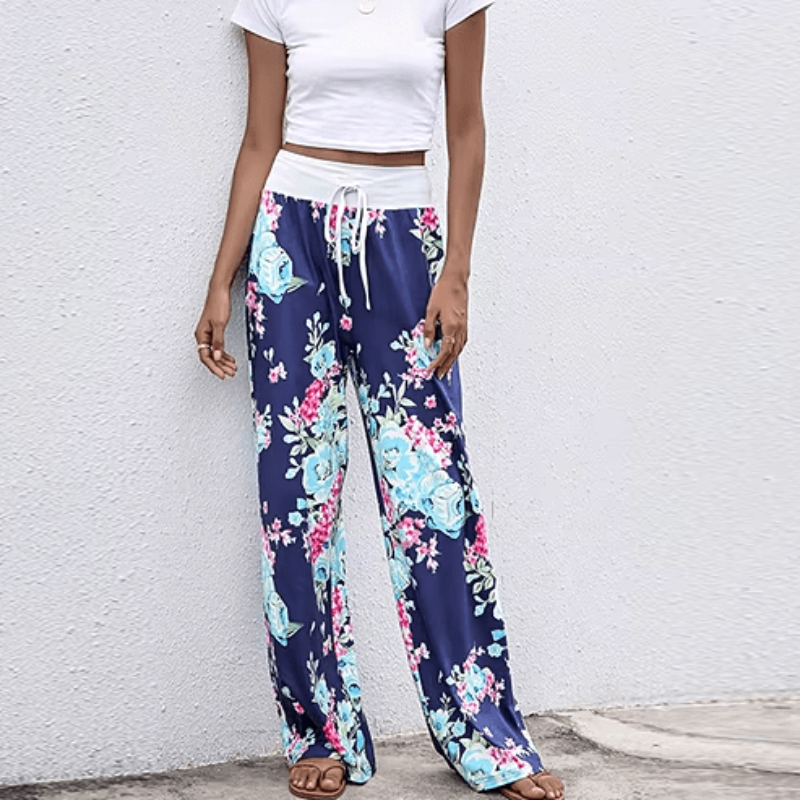 Casual Print Sweatpants - Seldom Seen Styles