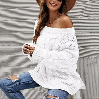 Sexy Off Shoulder Sweater