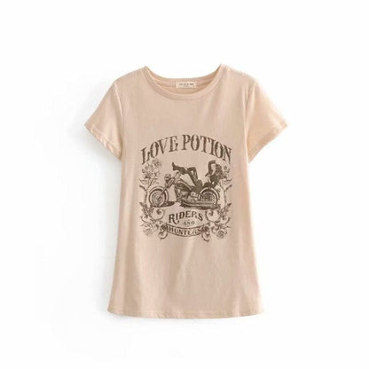 Vintage Love Potion Short Sleeve Top