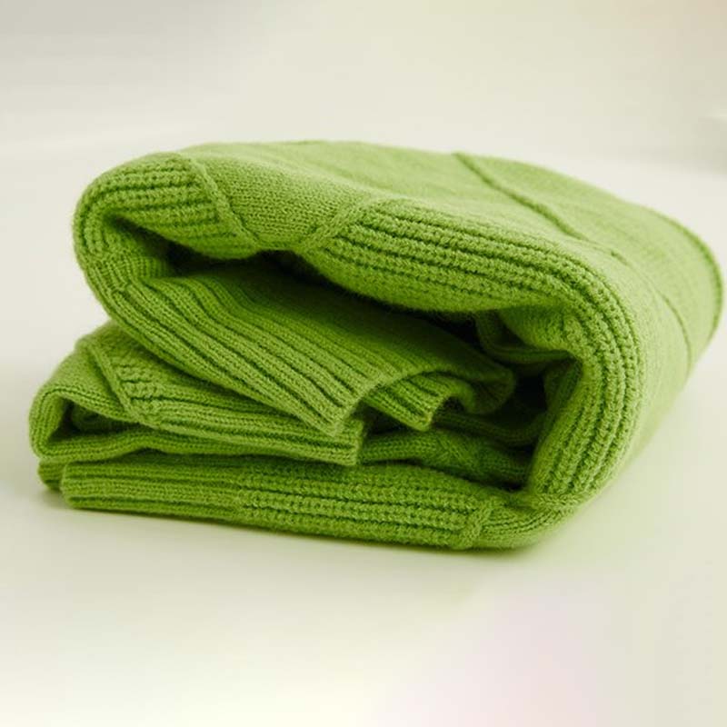 Erica | Textured Turtleneck Knit Sweater - Seldom Seen Styles