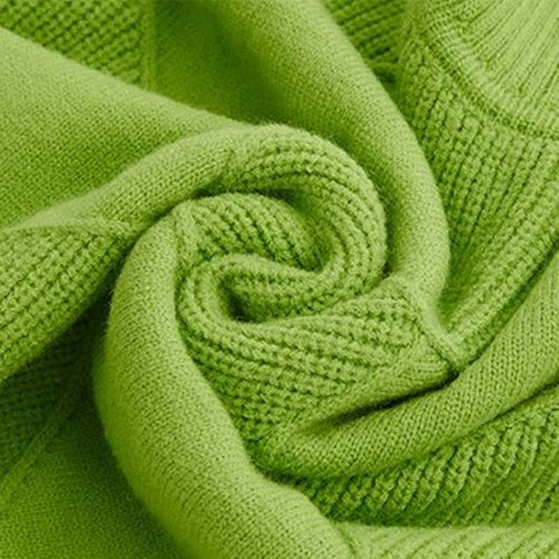 Erica | Textured Turtleneck Knit Sweater - Seldom Seen Styles