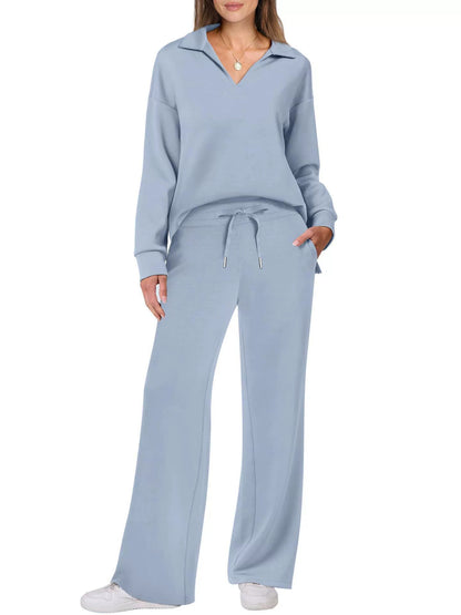 Apricot Black Two Piece Going Out Set – Women Basics, Chic Casual Wear for Everyday Style