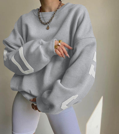 chicago Hoodie 2024 letter print loose hoodie Summer Spring casual sweatshirt hoodie Women's pullover y2k street styleo