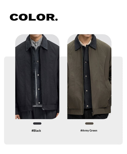 new winter men's down jacket 90 duck down two fashion trend coat lapel outdoor jacket