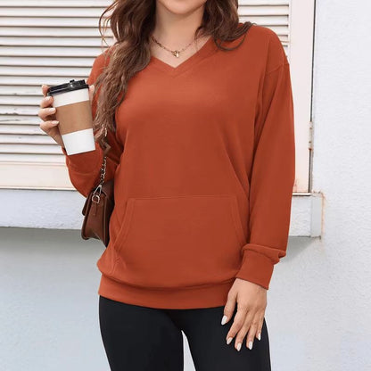 Sweatshirt for Women Long Sleeve Crewneck Sweatshirt Women Causal Loose Fit Pullover Tunic Top Fall Clothes Shirts