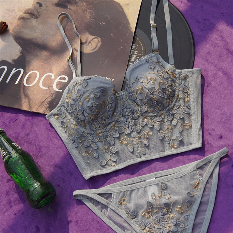 2-Piece Body Shaping Push Up Bra Set - Seldom Seen Styles