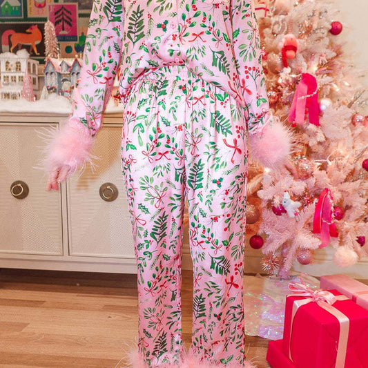 Wear Printed Casual Suit Popular Women's Parent-Child Home Wear