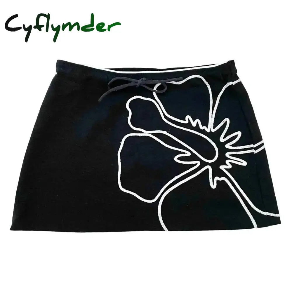 Cyflymder Y2K Short Skirts Women Leopard Print Graphic Punk HipHop Vintage  Retro Sexy Skirt Summer EMO Girl Streetwear Aesthetic Harajuku - Seldom Seen Styles