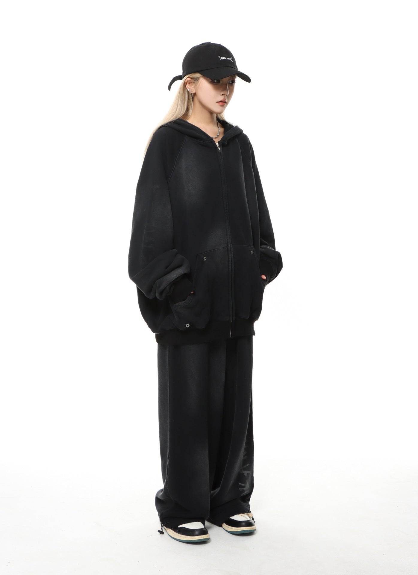 Unisex Damage Dolman Set-Up mry001585 - Seldom Seen Styles