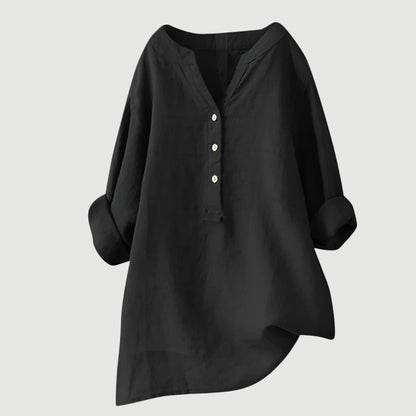 Linen Shirt for Women Breathable Tops Loose Crewneck Tops Womens Daily t Shirts Summer Shirts for Women 2024
