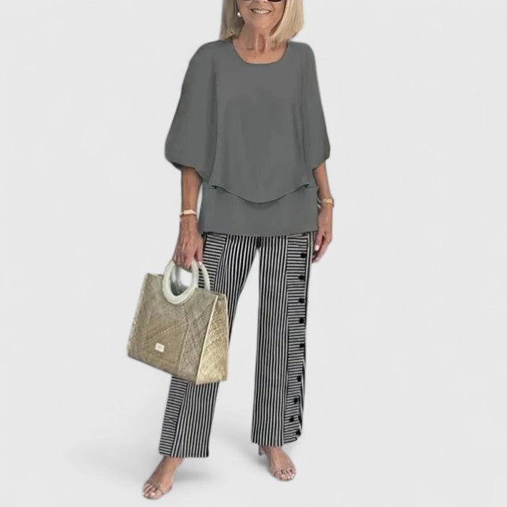 Martha | Sophisticated Two-Piece Set - Seldom Seen Styles