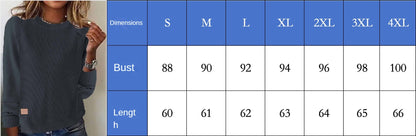 Coffee Plain Round Neck Sweater