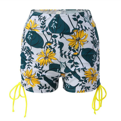 Swimsuit with Underwire Bra Support Tankini Swimsuits For Women 2 Piece Bathing Suits Tops With Boyshorts Loose Fit Swimwear