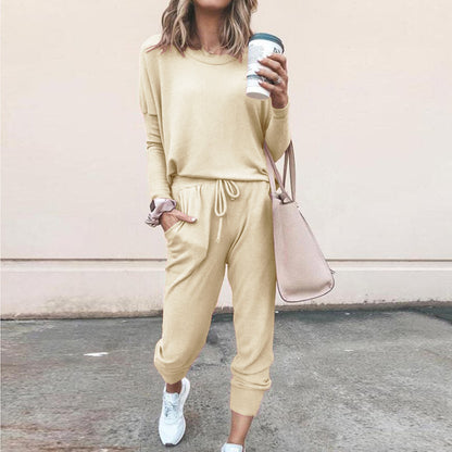 Xiaran Lounge Sets for Women Two Piece Travel Outfits Sweatsuits 2 Piece Fashion 2024 Trendy Pajamas