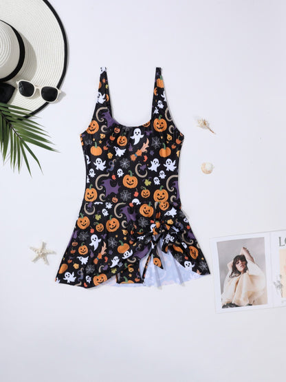 One Piece Swimdress Swimsuits for Women Tummy Control Swim Dresses Skirt Bathing Suit