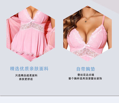 Ensemble de lingerie pour femme, pyjama et culotte, ensemble caraco en modal, vêtements de nuit doux pour les vacances, à porter au quotidien