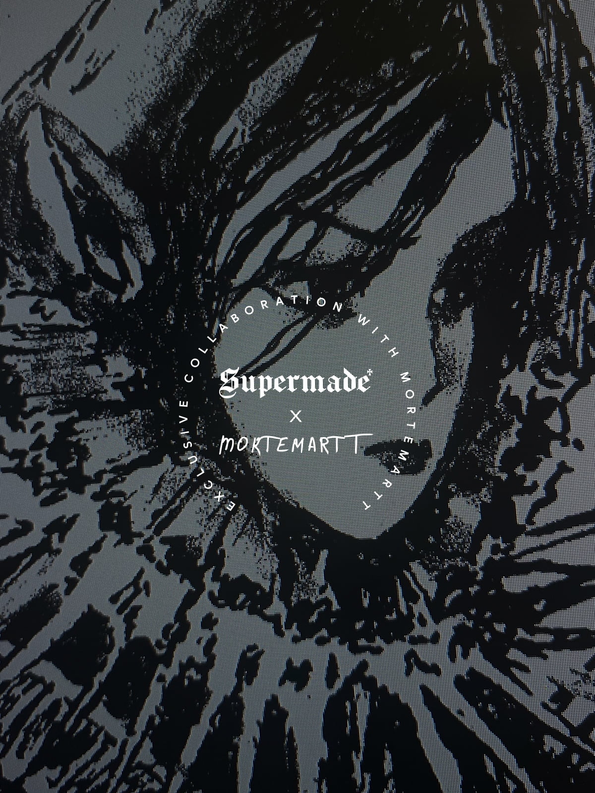 Supermade × Mortemartt Graphic Hooded Jacket- 2279 